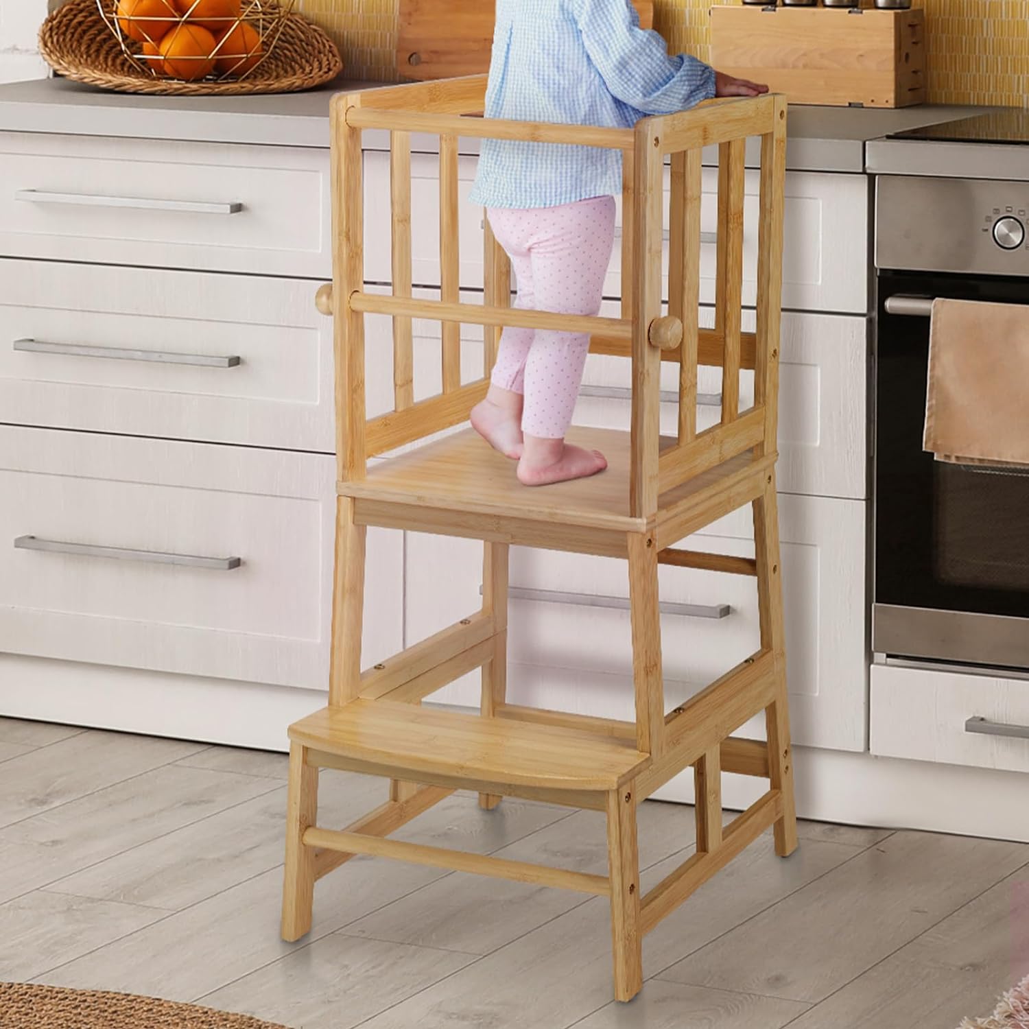 wf001 Kids Kitchen Step Stool